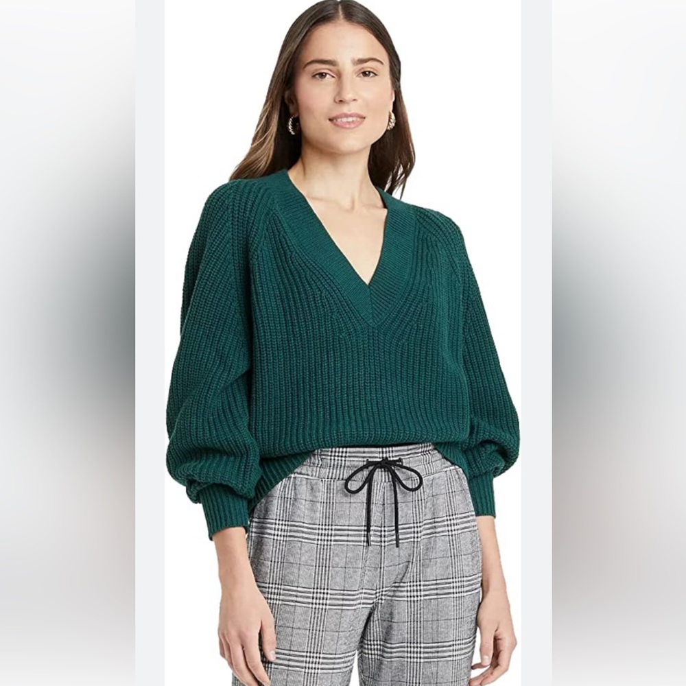 A New Day V Neck Sweater Item#15